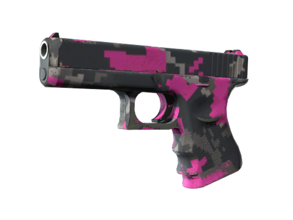 Glock-18 | Pink DDPAT (Well-Worn)