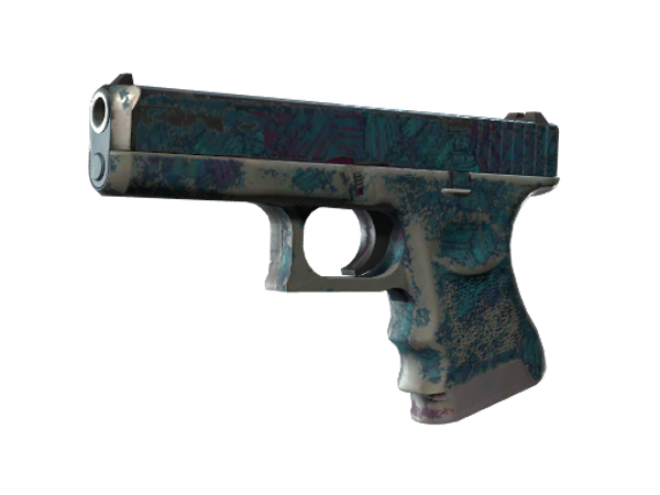 Glock-18 | Synth Leaf (Battle-Scarred)