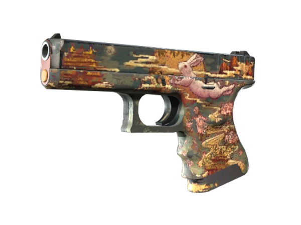 Glock-18 | Umbral Rabbit (Battle-Scarred)