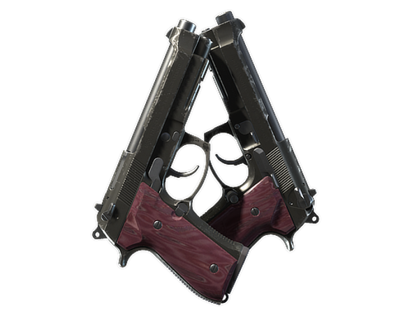Dual Berettas | BorDeux (Well-Worn)