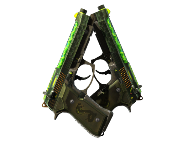 Dual Berettas | Удар кобры (После полевых испытаний)