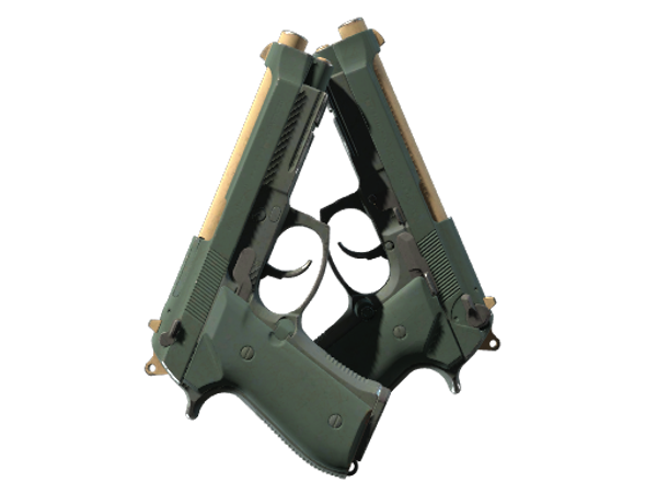 Dual Berettas | Наемник (Поношенное)