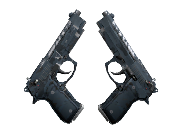 Dual Berettas | Forest Night (Field-Tested)