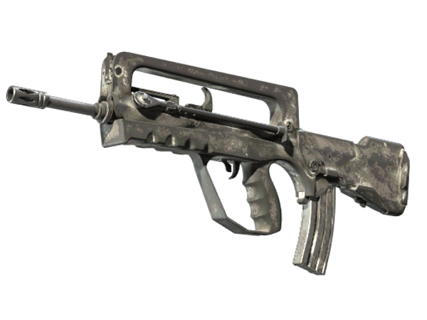 FAMAS | Contrast Spray (Battle-Scarred)