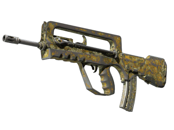 FAMAS | Macabre (Battle-Scarred)