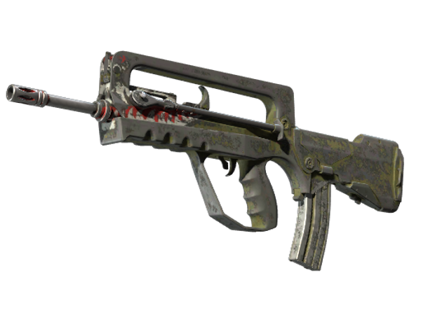 FAMAS | Spitfire (Battle-Scarred)