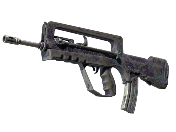 FAMAS | Sundown (Battle-Scarred)