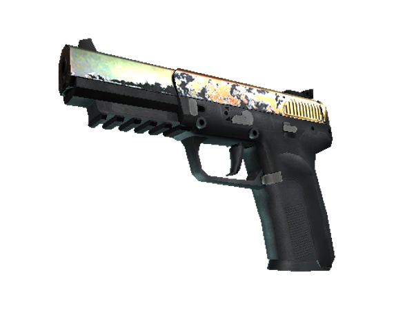 Five-SeveN | Amber Fade (Well-Worn)