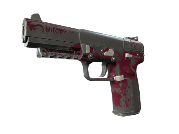 Five-SeveN | Crimson Blossom (Battle-Scarred)