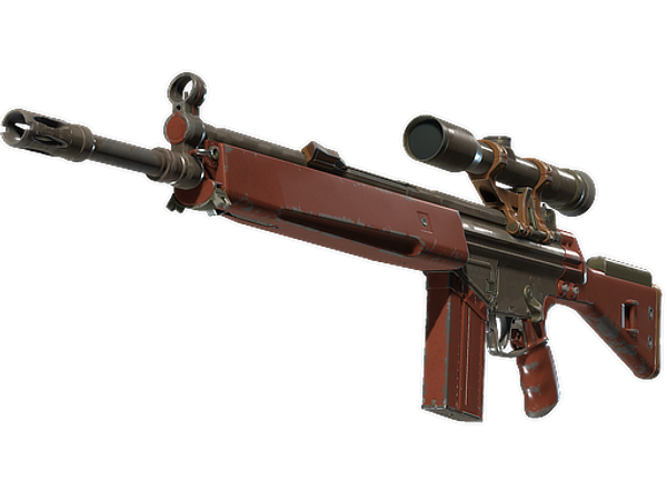G3SG1 | Red Jasper (Field-Tested)