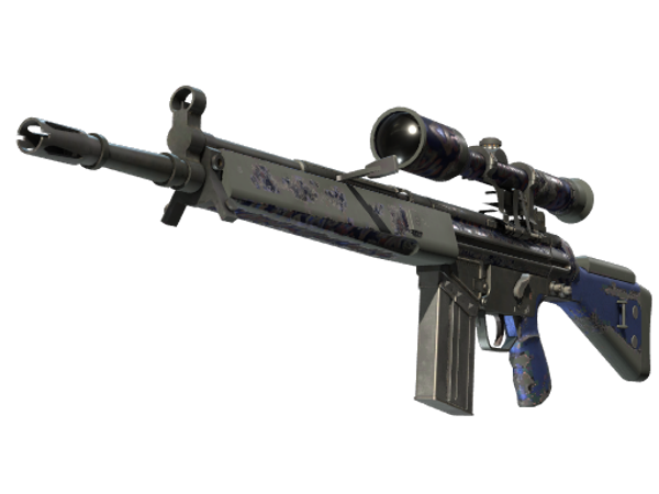 G3SG1 | Фиолетовое Мурано (Закалённое в боях)