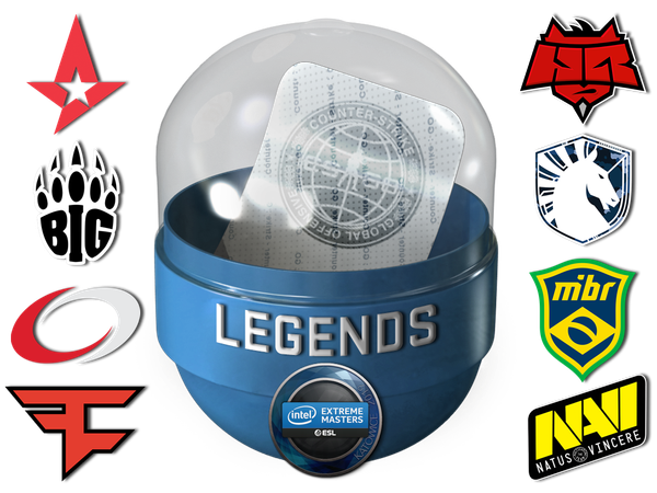 Легенды IEM Katowice 2019 (голографические/металлические)