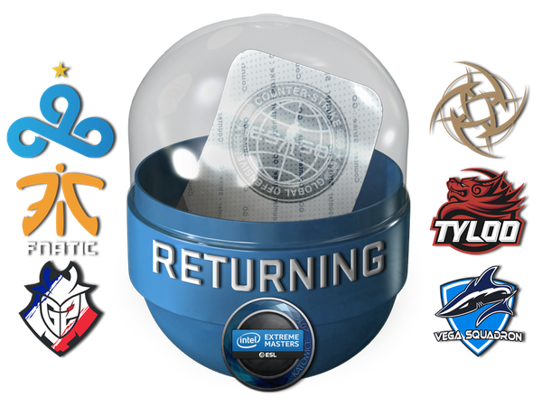 Вернувшиеся претенденты IEM Katowice 2019 (голографические/металлические)