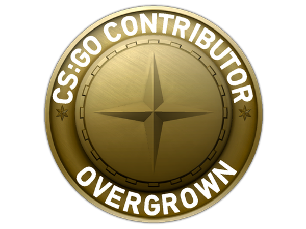 Монета карты Overgrown