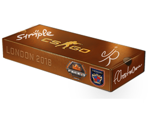 Сувенирный набор FACEIT London 2018 Inferno