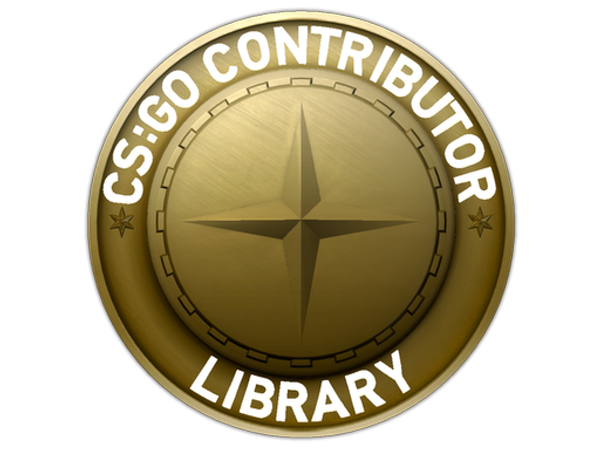 Монета карты Library