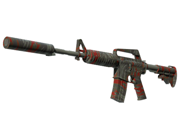 M4A1-S | Blood Tiger (Minimal Wear)