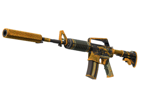 M4A1-S | Золотая спираль (Закалённое в боях)