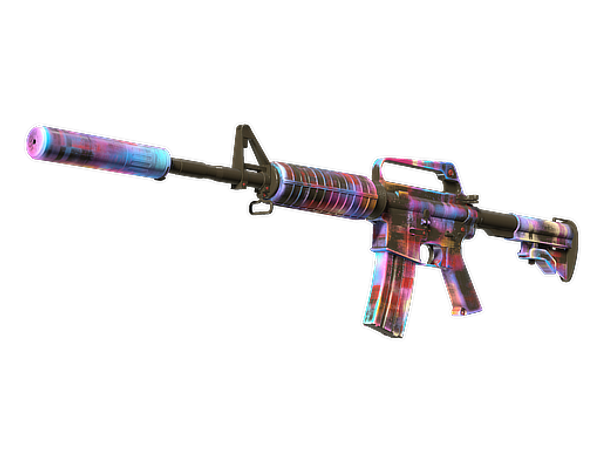 M4A1-S | Glitched Paint (Minimal Wear)