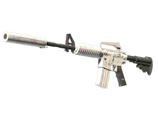 M4A1-S | Printstream (Battle-Scarred)