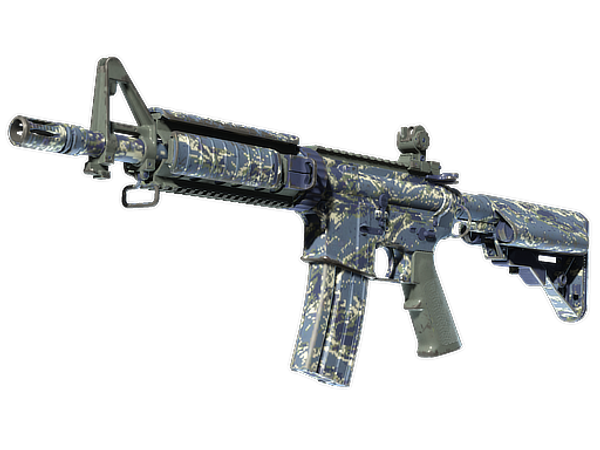 M4A4 | Naval Shred Camo (Поношенное)