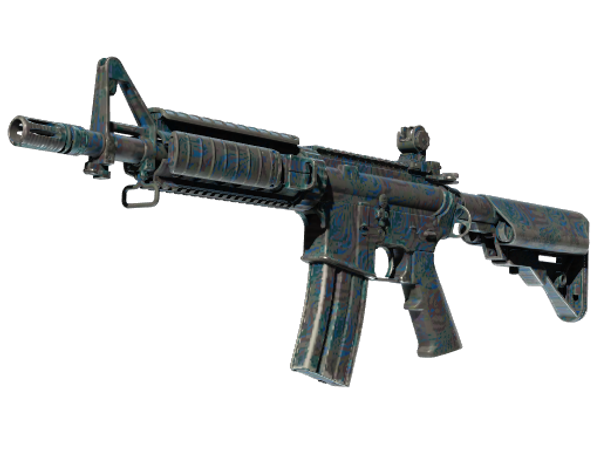 M4A4 | Тёмное цветение (Поношенное)