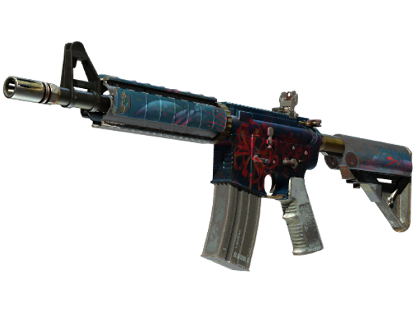 M4A4 | Spider Lily (Battle-Scarred)