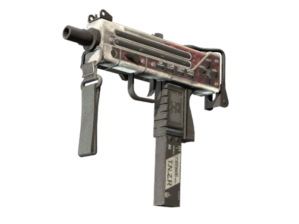 MAC-10 | Button Masher (Battle-Scarred)