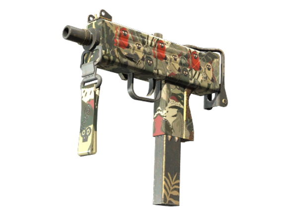 MAC-10 | Monkeyflage (Minimal Wear)