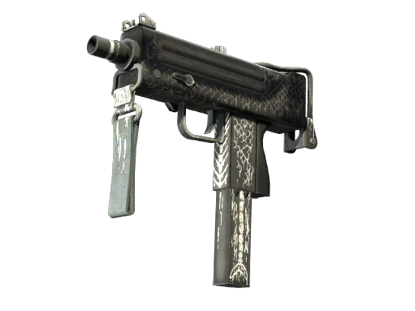 MAC-10 | Белая рыба (Закалённое в боях)
