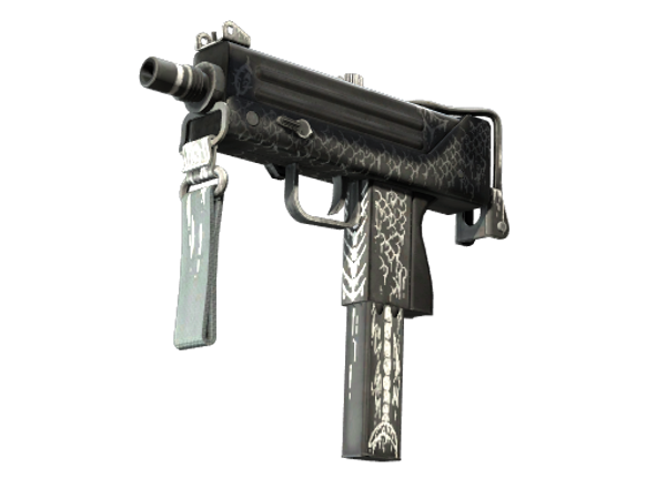 MAC-10 | Белая рыба (Поношенное)