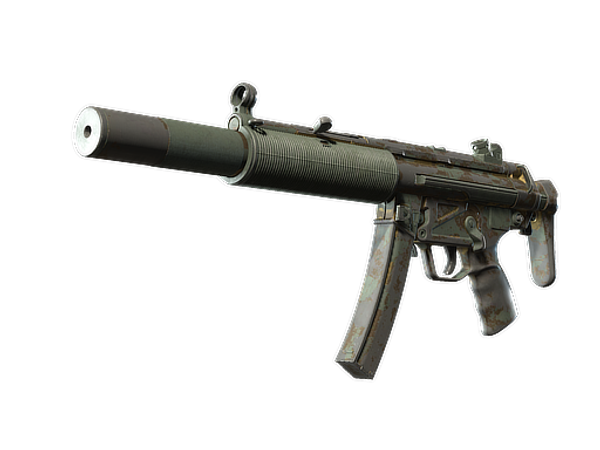 MP5-SD | Gold Leaf (Закалённое в боях)