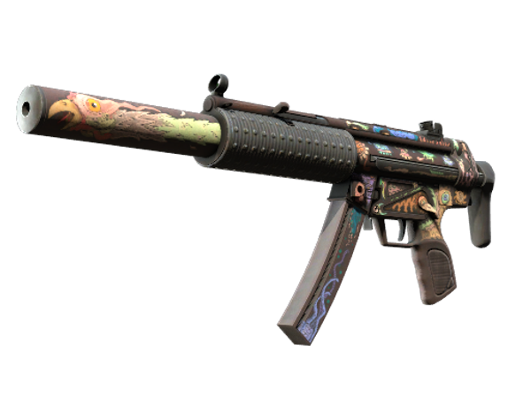 MP5-SD | Necro Jr. (Well-Worn)