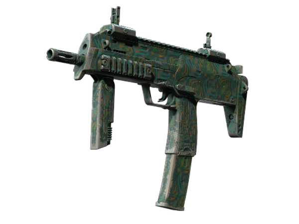 MP7 | Teal Blossom (Well-Worn)