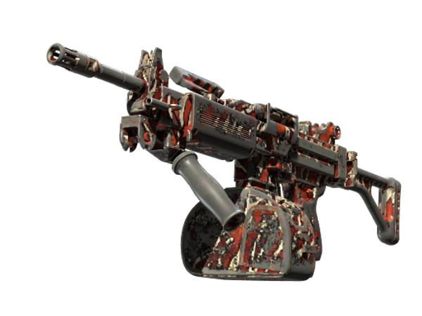 Negev | Lionfish (Battle-Scarred)