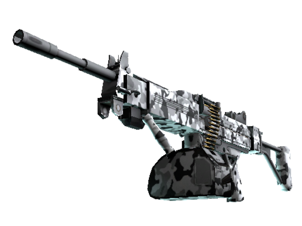 Negev | Polar Camo (Minimal Wear)