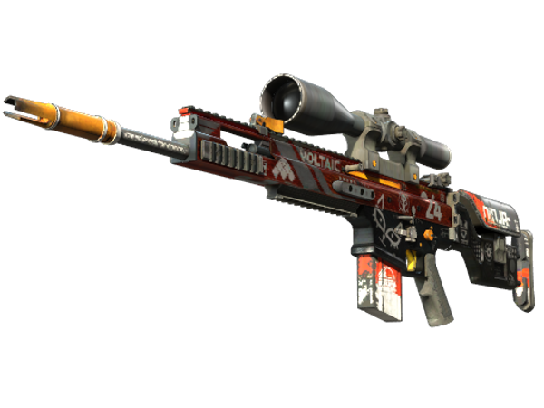 SCAR-20 | Bloodsport (Well-Worn)