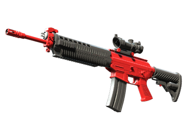 SG 553 | Candy Apple (Factory New)