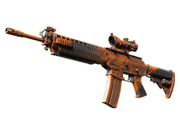 SG 553 | Basket Halftone (Minimal Wear)