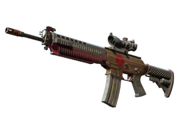 SG 553 | Ягодный гелькоут (Закалённое в боях)