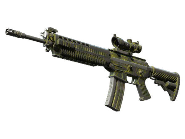 SG 553 | Крокодиловая сетка (Закалённое в боях)