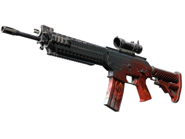 SG 553 | Темнокрыл (Закалённое в боях)