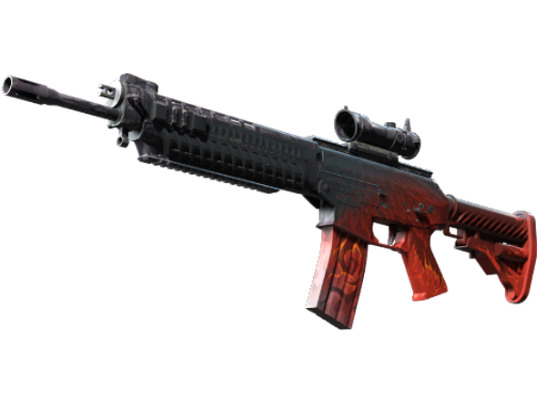 SG 553 | Темнокрыл (Поношенное)
