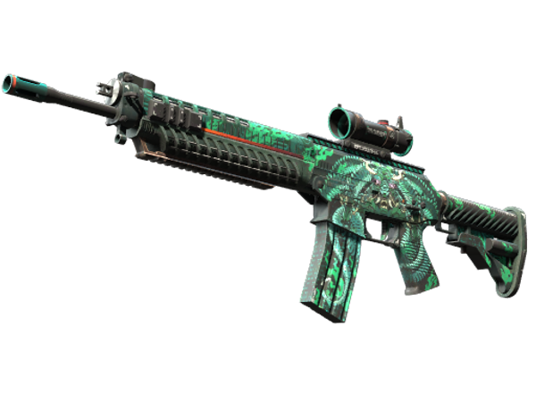SG 553 | Техника дракона (Прямо с завода)