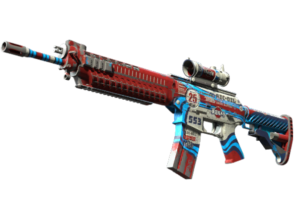 SG 553 | Integrale (Закалённое в боях)