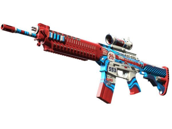 SG 553 | Integrale (Немного поношенное)