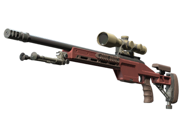 SSG 08 | Red Stone (Factory New)
