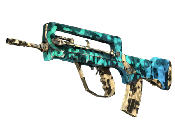 Souvenir FAMAS | Waters of Nephthys (Battle-Scarred)