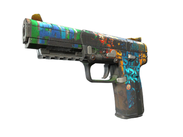 Souvenir Five-SeveN | Fall Hazard (Battle-Scarred)