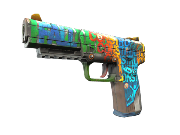 Souvenir Five-SeveN | Fall Hazard (Minimal Wear)